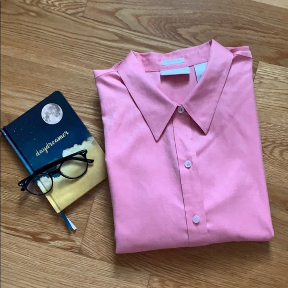 NWOT LIZ CLAIBORNE non iron button down shirt